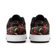 Load image into Gallery viewer, Mens Premium PU Leather Low Top Sneakers-V2