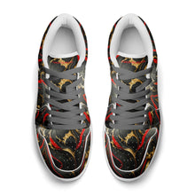 Load image into Gallery viewer, Mens Premium PU Leather Low Top Sneakers-V2