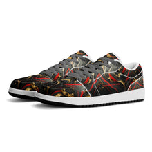 Load image into Gallery viewer, Mens Premium PU Leather Low Top Sneakers-V2