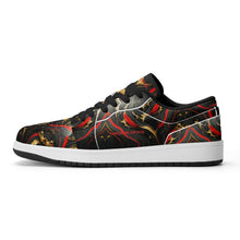Load image into Gallery viewer, Mens Premium PU Leather Low Top Sneakers-V2