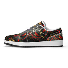 Load image into Gallery viewer, Mens Premium PU Leather Low Top Sneakers-V2