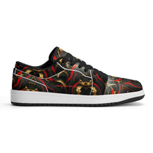 Load image into Gallery viewer, Mens Premium PU Leather Low Top Sneakers-V2