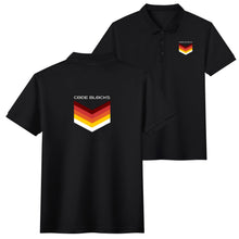 Load image into Gallery viewer, Unisex Half printed Cotton Polo Shirt