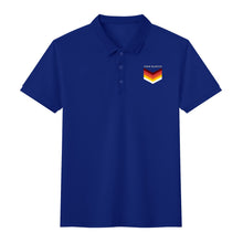 Load image into Gallery viewer, Unisex Half printed Cotton Polo Shirt