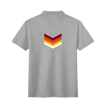 Load image into Gallery viewer, Unisex Half printed Cotton Polo Shirt