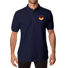 Load image into Gallery viewer, Unisex Half printed Cotton Polo Shirt