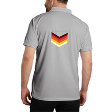 Load image into Gallery viewer, Unisex Half printed Cotton Polo Shirt