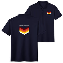 Load image into Gallery viewer, Unisex Half printed Cotton Polo Shirt