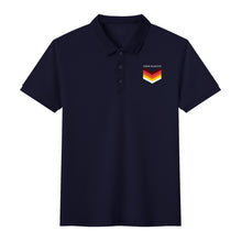 Load image into Gallery viewer, Unisex Half printed Cotton Polo Shirt