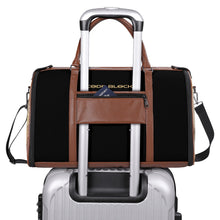 Load image into Gallery viewer, Personalized Leather Duffle Bag Foldable Travel Bag