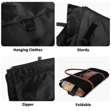 Load image into Gallery viewer, Personalized Leather Duffle Bag Foldable Travel Bag
