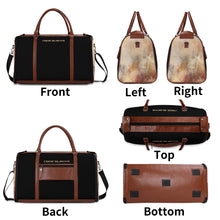 Load image into Gallery viewer, Personalized Leather Duffle Bag Foldable Travel Bag