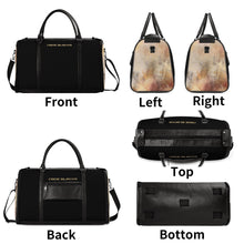 Load image into Gallery viewer, Personalized Leather Duffle Bag Foldable Travel Bag