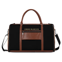 Load image into Gallery viewer, Personalized Leather Duffle Bag Foldable Travel Bag