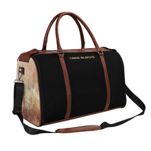 Load image into Gallery viewer, Personalized Leather Duffle Bag Foldable Travel Bag