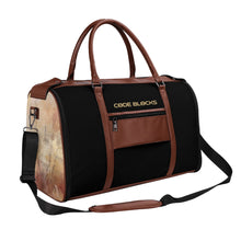 Load image into Gallery viewer, Personalized Leather Duffle Bag Foldable Travel Bag