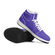 Load image into Gallery viewer, Mens Premium High Top Leather Sneakers