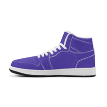Load image into Gallery viewer, Mens Premium High Top Leather Sneakers