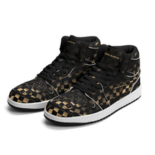 Load image into Gallery viewer, Mens Premium High Top Leather Sneakers