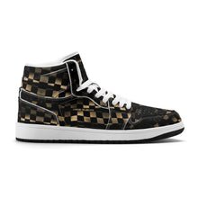 Load image into Gallery viewer, Mens Premium High Top Leather Sneakers