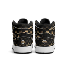 Load image into Gallery viewer, Mens Premium High Top Leather Sneakers
