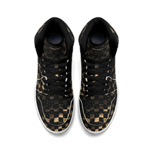 Load image into Gallery viewer, Mens Premium High Top Leather Sneakers