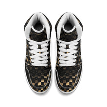 Load image into Gallery viewer, Mens Premium High Top Leather Sneakers