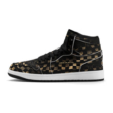 Load image into Gallery viewer, Mens Premium High Top Leather Sneakers