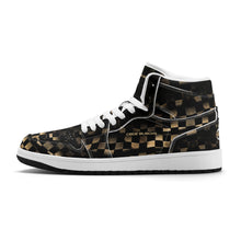 Load image into Gallery viewer, Mens Premium High Top Leather Sneakers