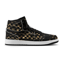 Load image into Gallery viewer, Mens Premium High Top Leather Sneakers