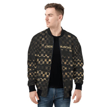 Load image into Gallery viewer, Mens All Over Print Zip Bomber Jacket
