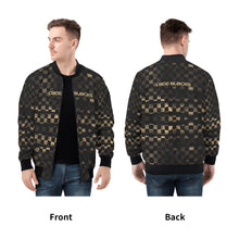 Load image into Gallery viewer, Mens All Over Print Zip Bomber Jacket