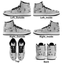 Load image into Gallery viewer, Mens Premium High Top Leather Sneakers