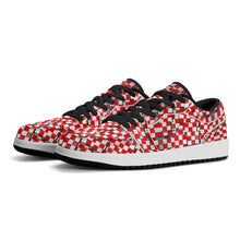 Load image into Gallery viewer, Mens Premium PU Leather Low Top Sneakers-V2