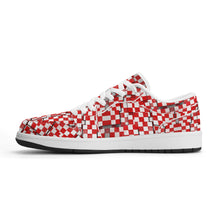 Load image into Gallery viewer, Mens Premium PU Leather Low Top Sneakers-V2