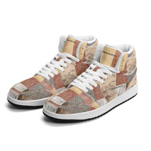 Load image into Gallery viewer, Mens Premium High Top Leather Sneakers