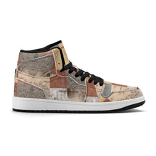 Load image into Gallery viewer, Mens Premium High Top Leather Sneakers