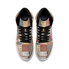 Load image into Gallery viewer, Mens Premium High Top Leather Sneakers