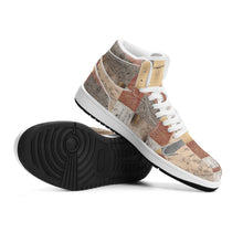 Load image into Gallery viewer, Mens Premium High Top Leather Sneakers