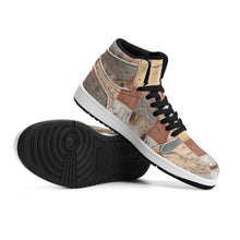 Load image into Gallery viewer, Mens Premium High Top Leather Sneakers