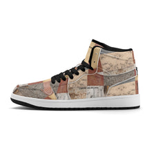 Load image into Gallery viewer, Mens Premium High Top Leather Sneakers