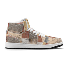 Load image into Gallery viewer, Mens Premium High Top Leather Sneakers