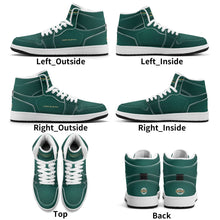 Load image into Gallery viewer, Mens Premium High Top Leather Sneakers
