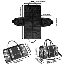 Load image into Gallery viewer, Personalized Leather Duffle Bag Foldable Travel Bag