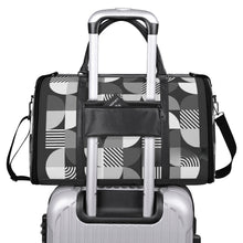 Load image into Gallery viewer, Personalized Leather Duffle Bag Foldable Travel Bag
