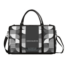 Load image into Gallery viewer, Personalized Leather Duffle Bag Foldable Travel Bag