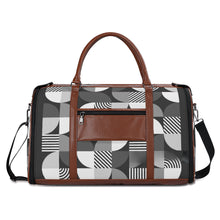 Load image into Gallery viewer, Personalized Leather Duffle Bag Foldable Travel Bag
