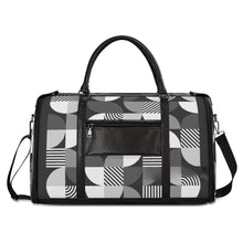 Load image into Gallery viewer, Personalized Leather Duffle Bag Foldable Travel Bag