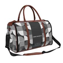 Load image into Gallery viewer, Personalized Leather Duffle Bag Foldable Travel Bag