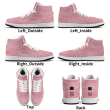 Load image into Gallery viewer, Womens Premium High Top Leather Sneakers